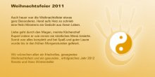 Weihnachtsfeier 2011